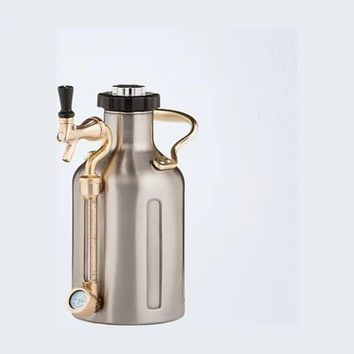GrowlerWerks Element stainless steel growler