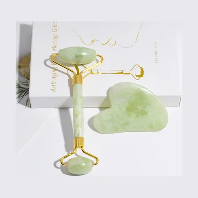 BeNat Jade-Roller und Gua-Sha-Geschenkbox