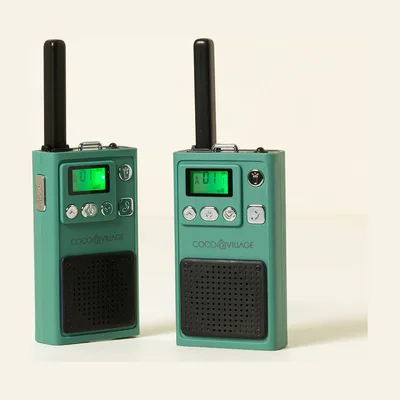 Kids Throwback Walkie Talkies with Flashlight