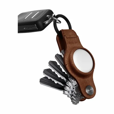 KeySmart Leather Compact Key Holder