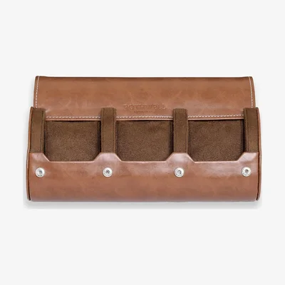 Rothwell 3-Watch Leather Travel Roll