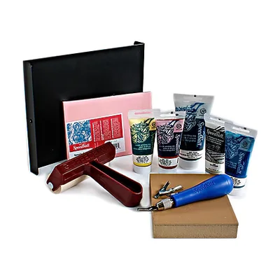 Speedball Deluxe Linoldruck-Set