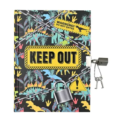 Diario segreto con lucchetto Keep Out!