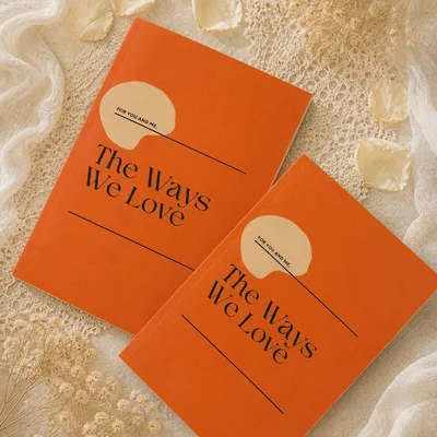 Diario guiado de cartas de amor The Ways We Love