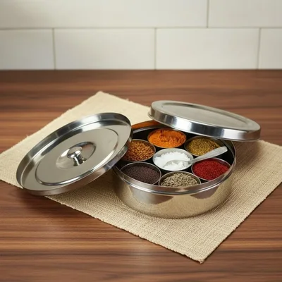 Vinod Stainless Steel Masala Dabba Spice Box