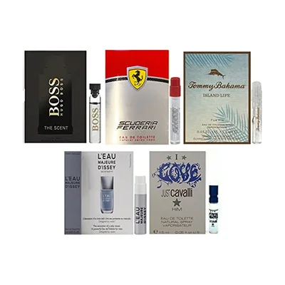 Men's Designer Cologne Sampler Set