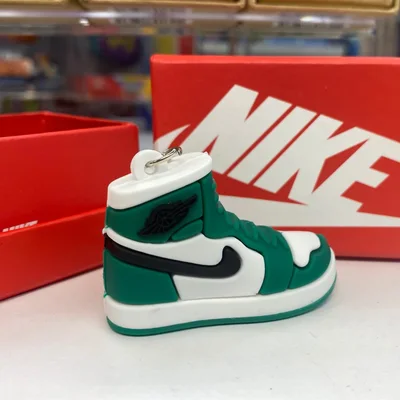 Porte-clés mini basket avec boîte à chaussures