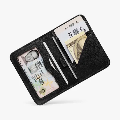 Hidemont Slim Leather RFID Wallet
