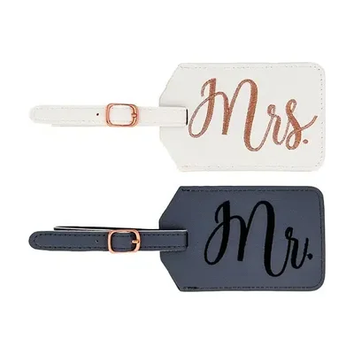 Miamica Mr. & Mrs. Kofferanhänger, 2er-Set