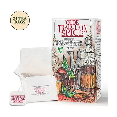 Olde Tradition Mulling Spices, 24 Tea Bags