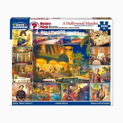 White Mountain Hollywood Murder-Mystery Puzzle