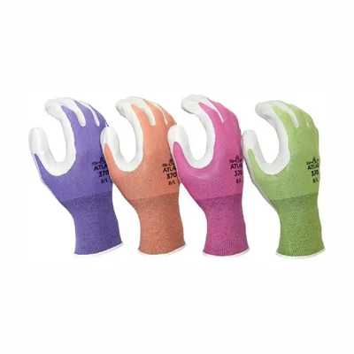Guanti da giardinaggio in nitrile Showa Atlas, 4 paia