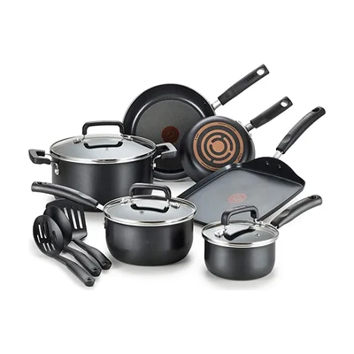 Tefal Signature Antihaft-Kochgeschirr-Set, 12-teilig