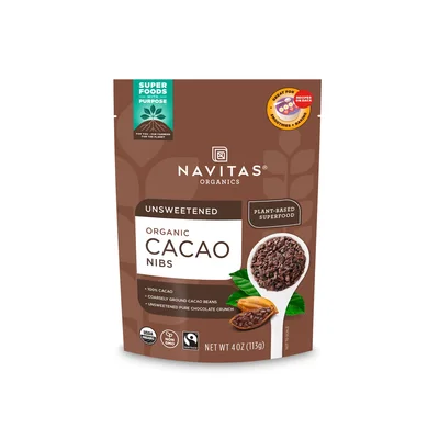 Navitas Organics Unsweetened Cacao Nibs