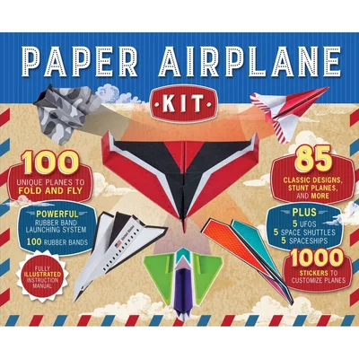Publications International Paper Airplane Kit
