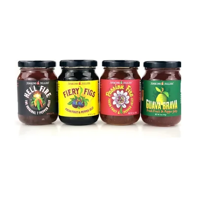 Set regalo di gelatine al peperoncino Jenkins Jellies