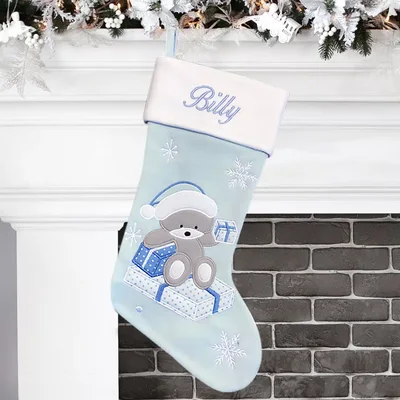 Personalized Baby Girl Christmas Stocking