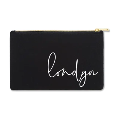 Personalized Bridesmaid Makeup Bag
