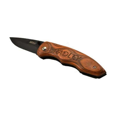 Custom Engraved Pocket Clip Knife