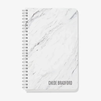 Quaderno personalizzato marmorizzato Paper Source