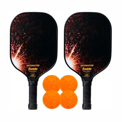 Franklin Sports 2-Player Carbon Fiber Paddle Set