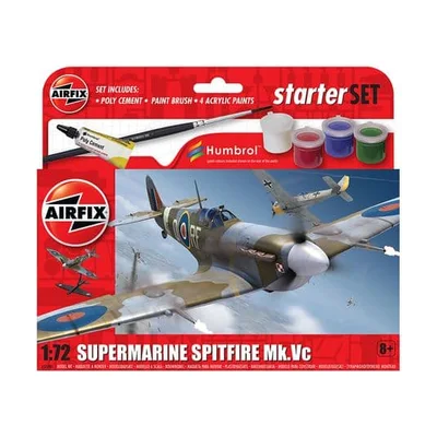 Airfix Supermarine Spitfire Mk Vc Starter Set