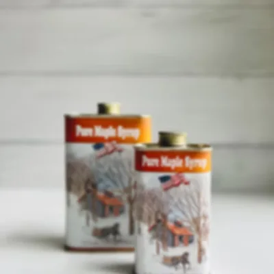 Bourdon Maple Organic Vermont Maple Syrup Tin
