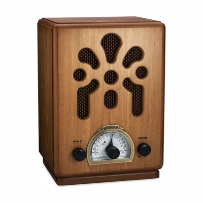 ClearClick Retro-Radio mit Bluetooth und Holzgehäuse
