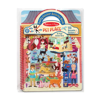 Melissa & Doug Puffy Sticker Activity Book