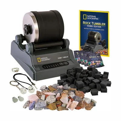 National Geographic Hobby Rock Tumbler Kit