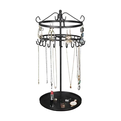 Oropy Rotating Jewelry Tower Organizer