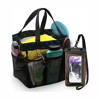 Portaoggetti da doccia in rete XL Shower Shoez