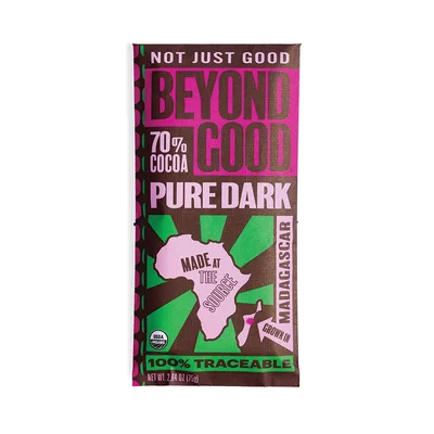 Beyond Good Madagascar Pure Dark 70% Chocolate Bar