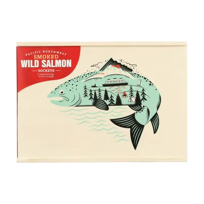 Confezione regalo di salmone affumicato SeaBear