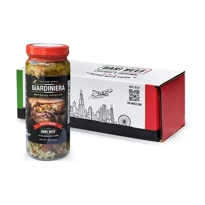 Confezione regalo giardiniera piccante Bari Beef