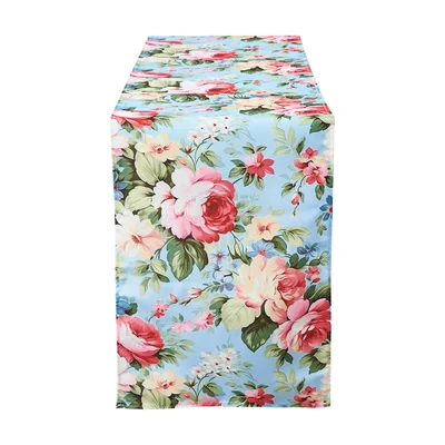Runner da tavola a fiori English Garden CV Linens