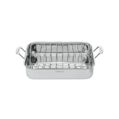 Teglia per arrosto Cuisinart Chef’s Classic 40 cm con griglia