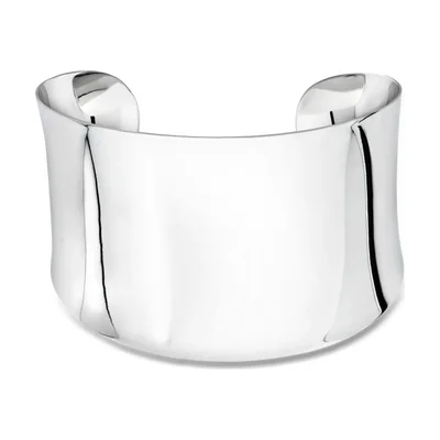 Bracelet jonc large en argent 925 poli Ross-Simons