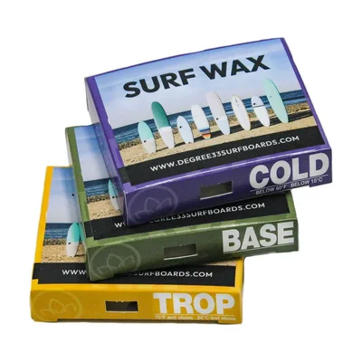 Wax da surf Degree 33, confezione da 4