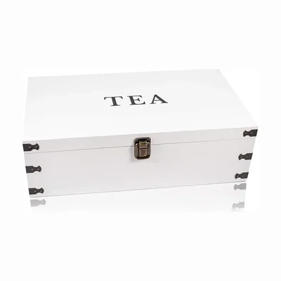 Zen Earth Wooden Tea Storage Chest
