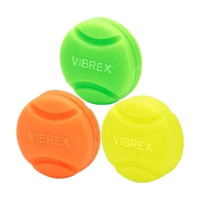 Antivibrazioni Tourna Vibrex Neon, 3 pezzi