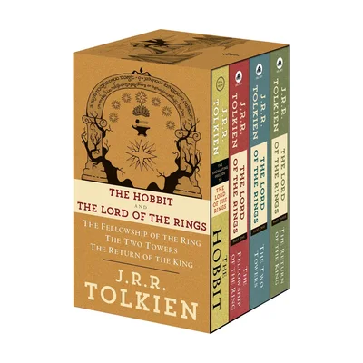 Coffret Le Hobbit et Le Seigneur des anneaux, 4 livres