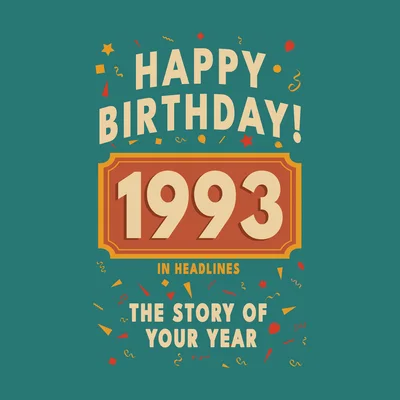 Happy Birthday! Das Jahr in Schlagzeilen