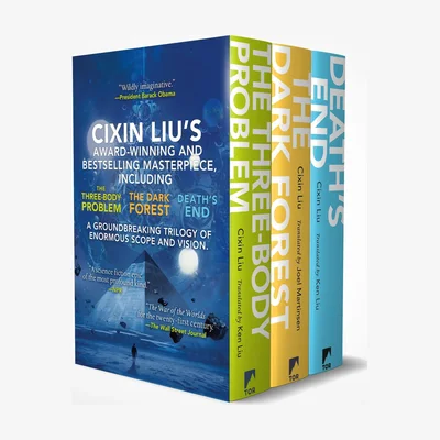 Coffret trilogie Le Problème à trois corps de Liu Cixin