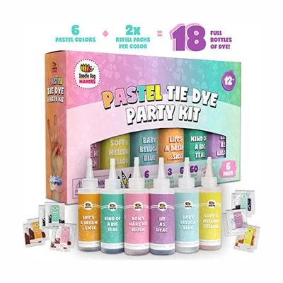 Doodle Hog Tie Dye Party Kit