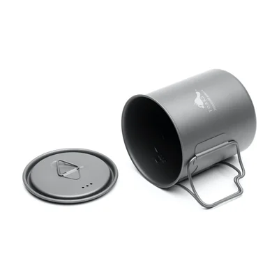 TOAKS Light Titanium 450 ml Cup with Lid