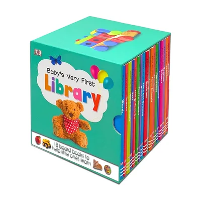 Baby’s Very First Library, 18 Pappbilderbücher