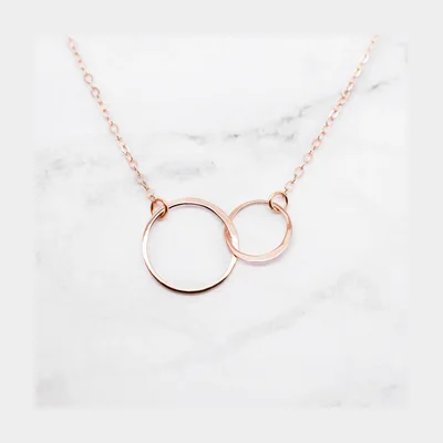 Gracefully Made Matching Sister Necklaces, Set of 2