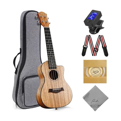 Kit ukulele concerto Ranch 23" cutaway