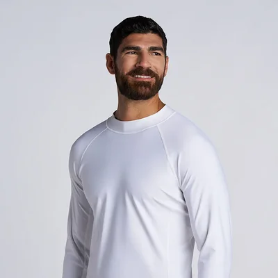 Rash guard uomo maniche lunghe Coolibar Tulum UPF 50+